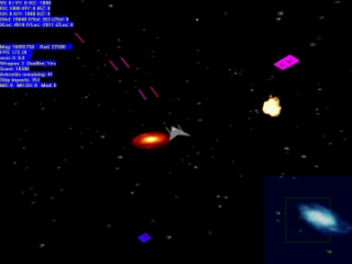 Asteroid Storm game screen