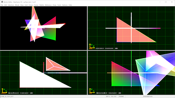 Vector Editor 3d screen