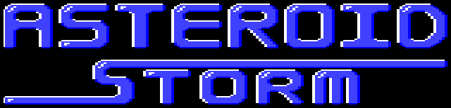 Asteroid Storm title logo