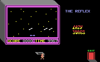 Lazy Jones The Reflex game screen