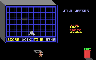 Lazy Jones Wild Wafers game screen